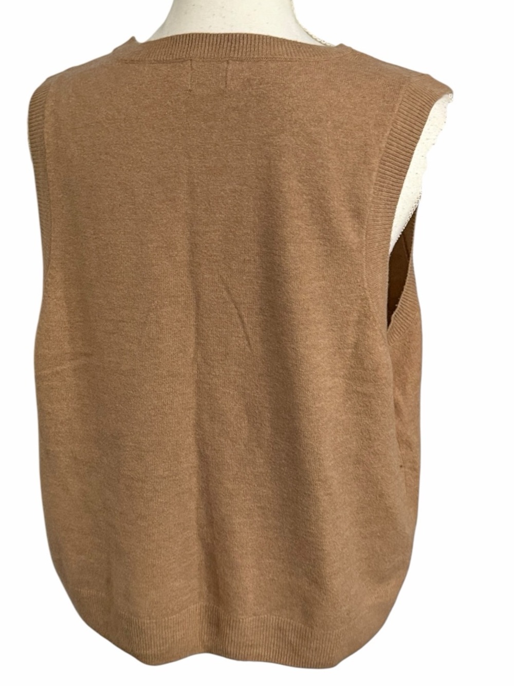 a new day women’s sleeveless Sweaters in Gray and Camel XXL - Picture 8 of 11